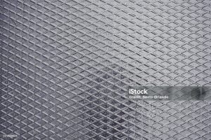 Gray Metal Riffle Plate Texture